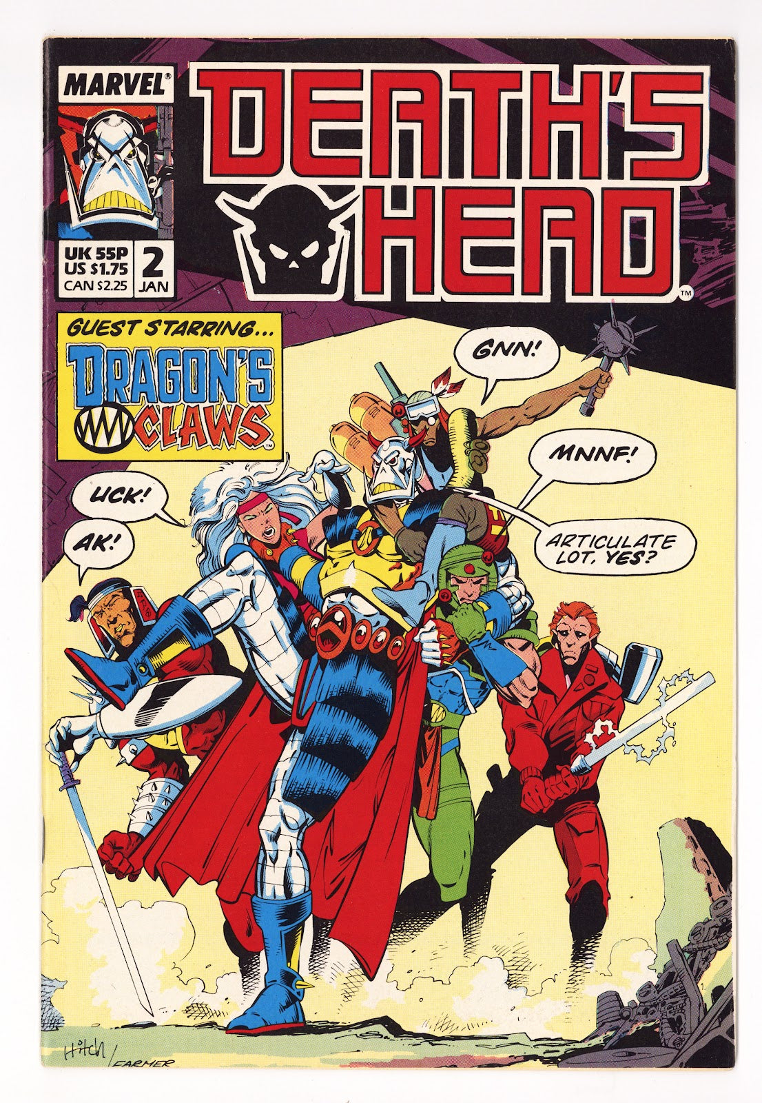 Death's Head Vol 1 2 High Grade (1989) 