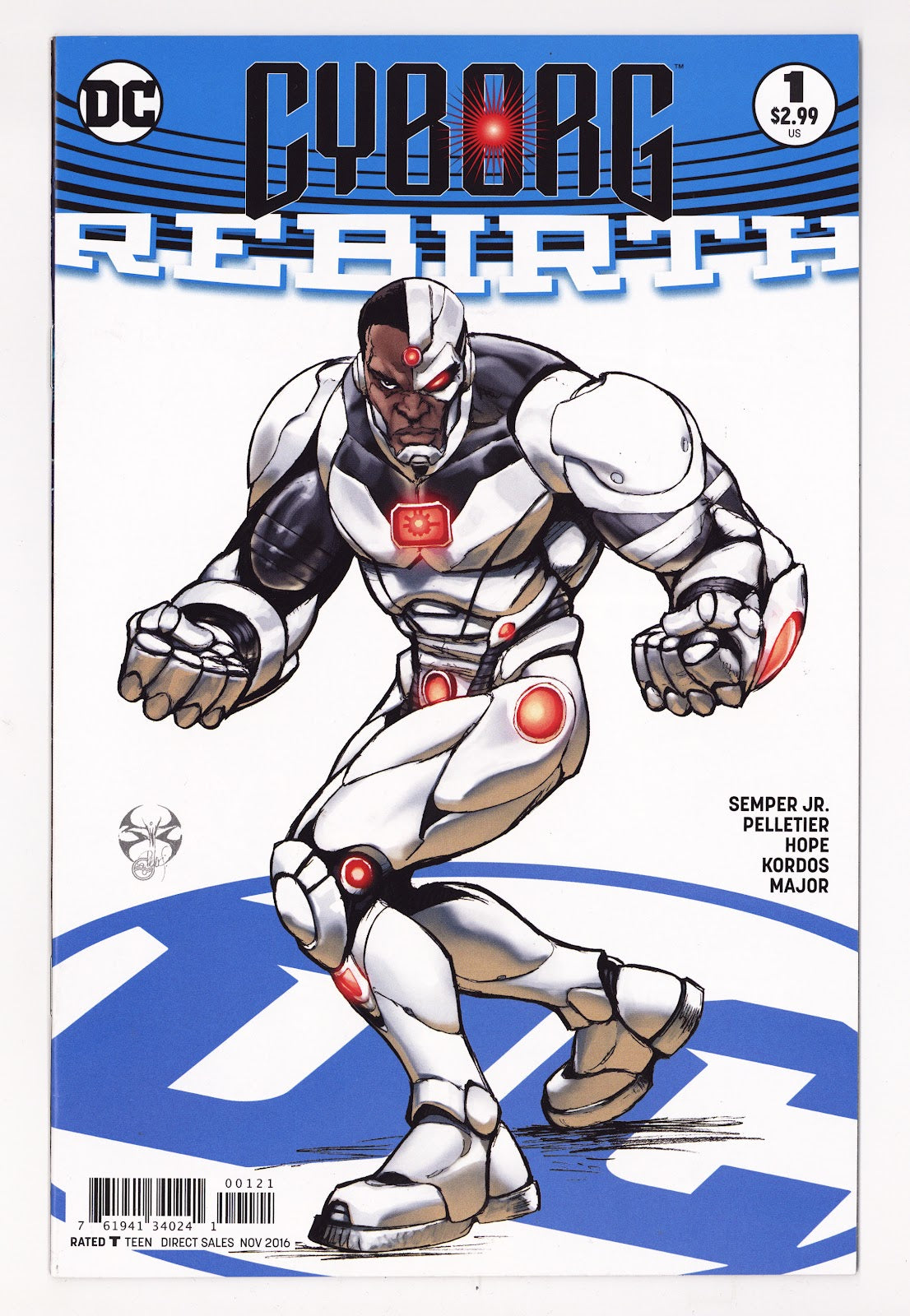 Cyborg: Rebirth   1  High Grade   (2016) Benitez   Variant  