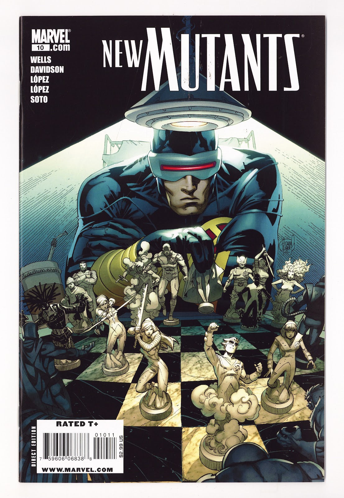New Mutants Vol 3 10 High Grade (2010) 