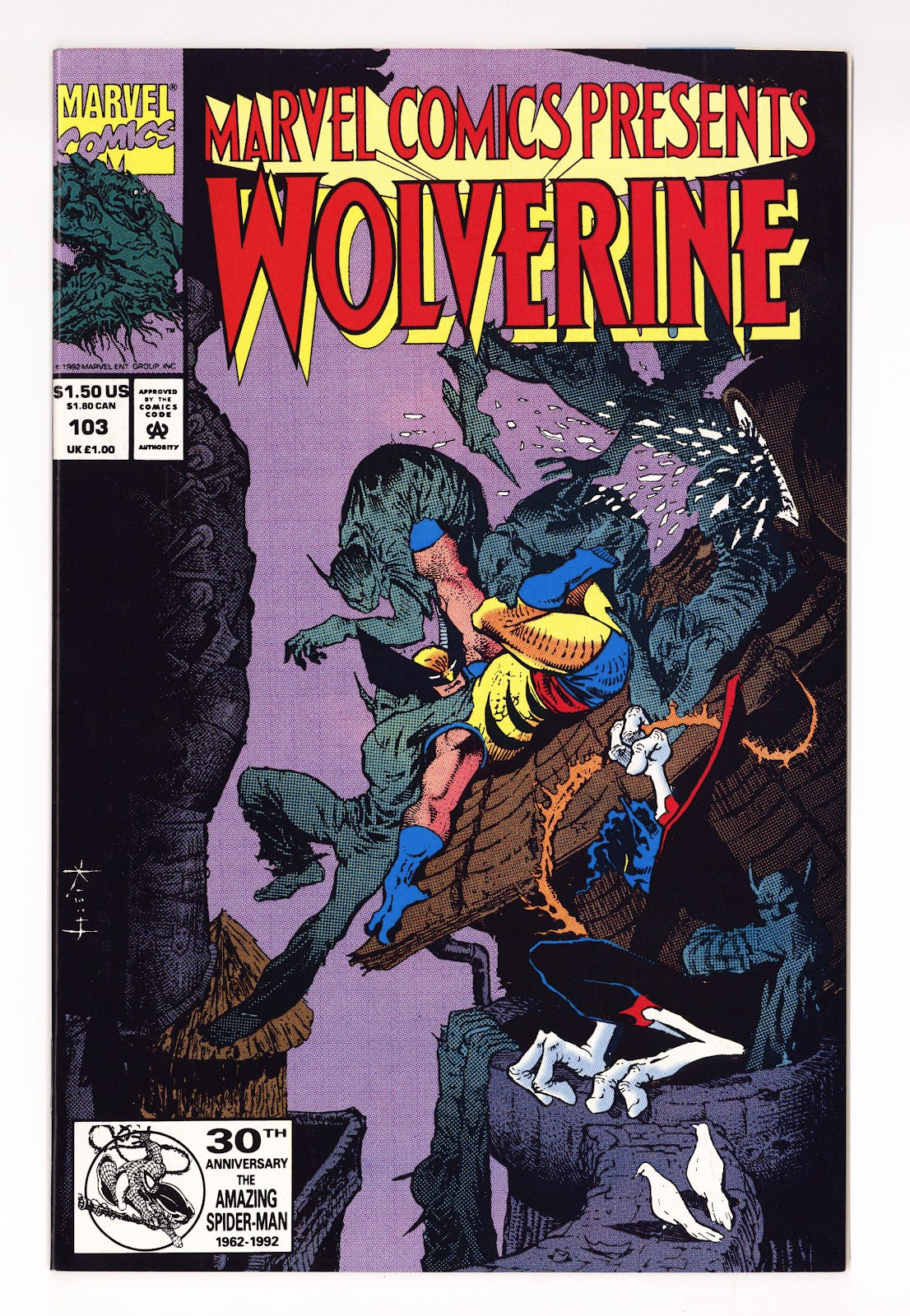 Marvel Comics Presents Vol 1 103 High Grade (1992) 