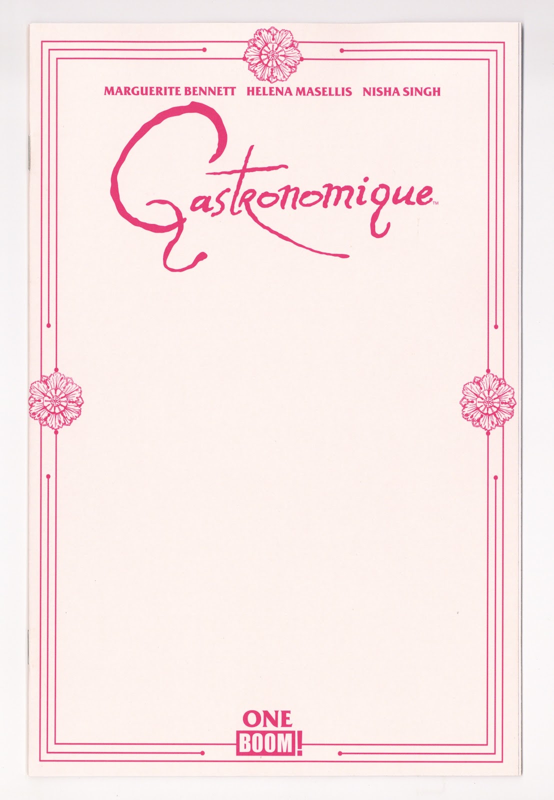 Gastronomique  1   Sketch Blank Variant   (2026)