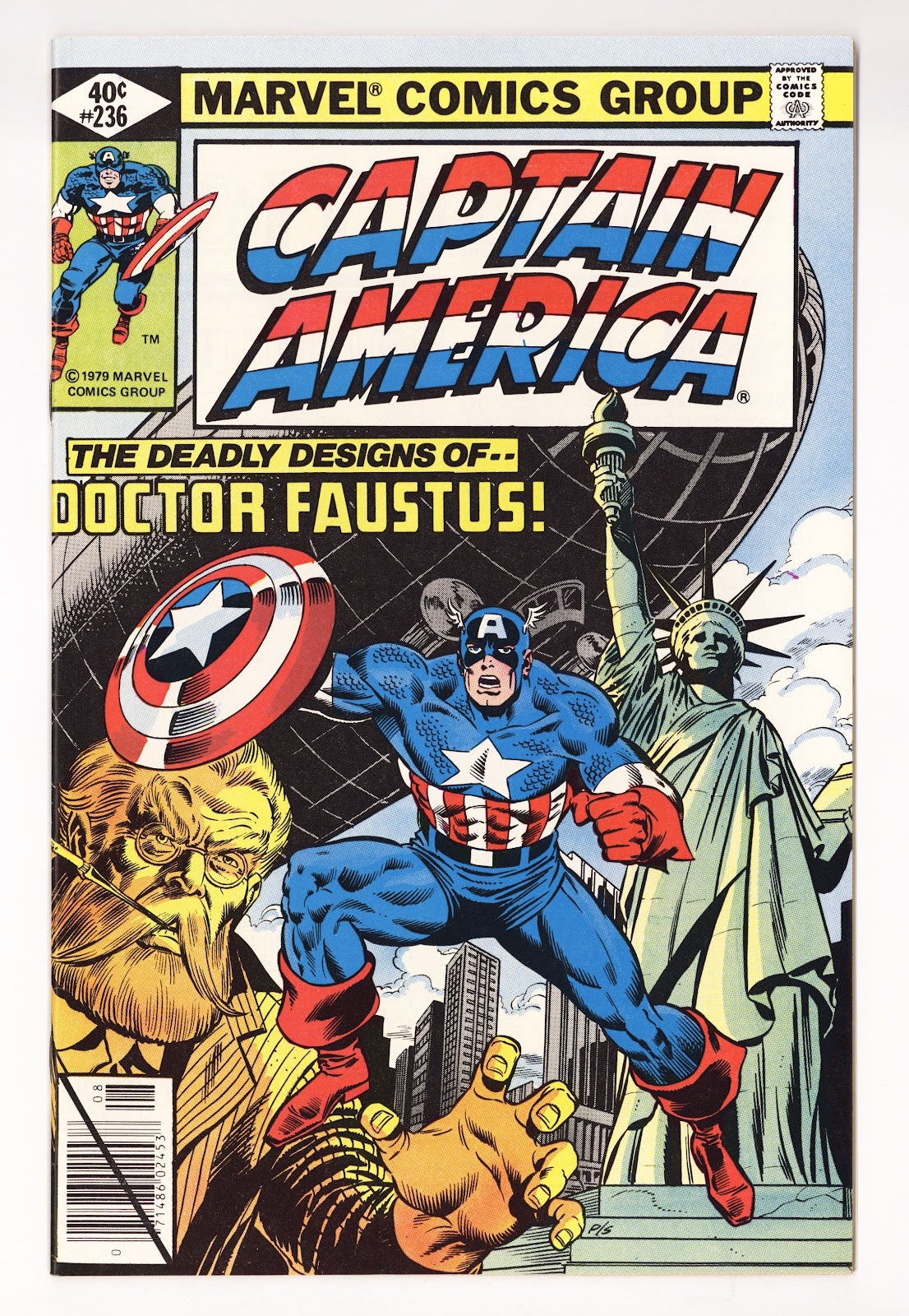 Captain America Vol 1 236  Mid Grade   (1979)