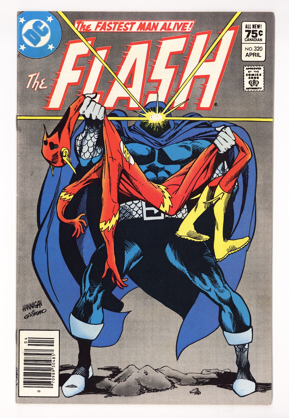 The Flash Vol 1 320 VF (8.0) (1983) Canadian Price Variant 