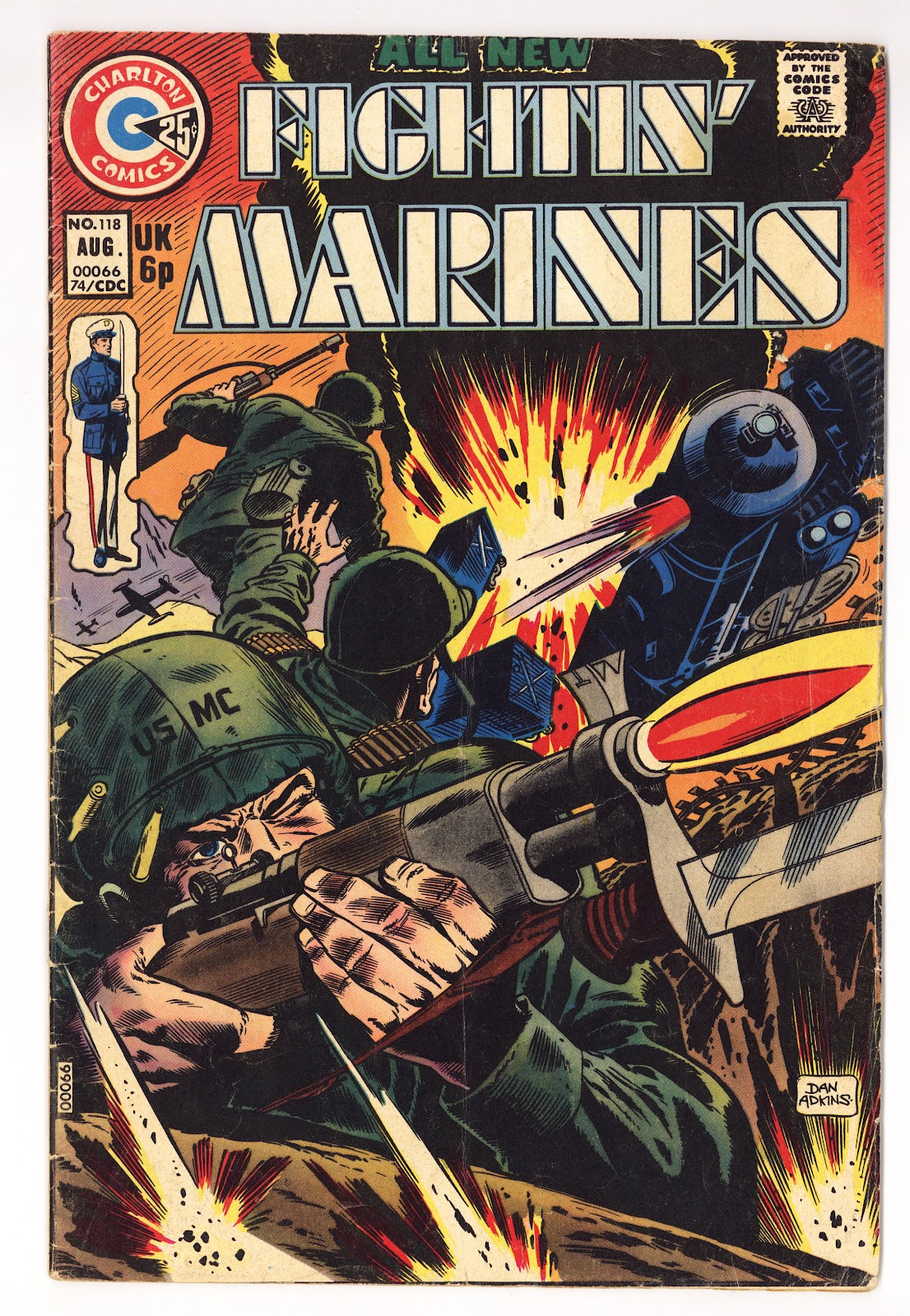 Fightin' Marines 118 Low Grade (1974) 