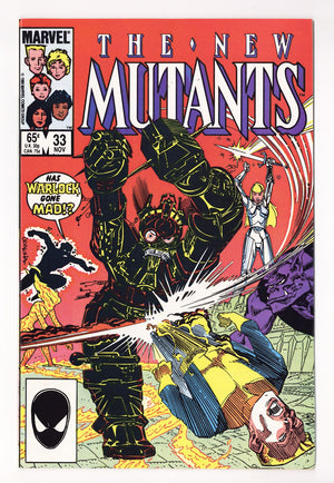 The New Mutants Vol 1 33 High Grade (1985) Direct