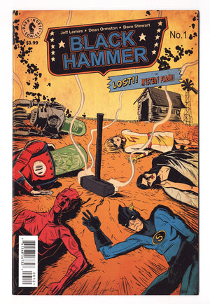 Black Hammer 1 FN+ (6.5) (2016) Lemire Variant