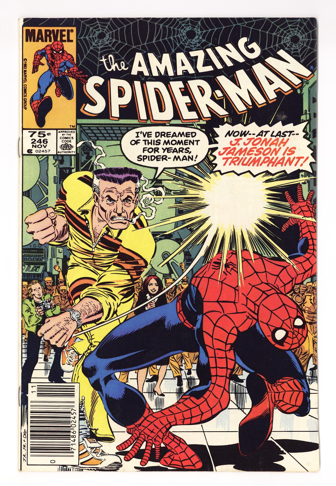 The Amazing Spider-Man Vol 1 246 FN (6.0) (1983) Canadian Price Variant 