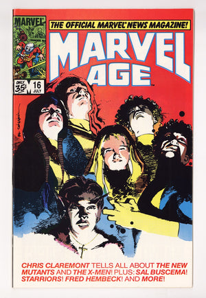Marvel Age 16 High Grade (1984)