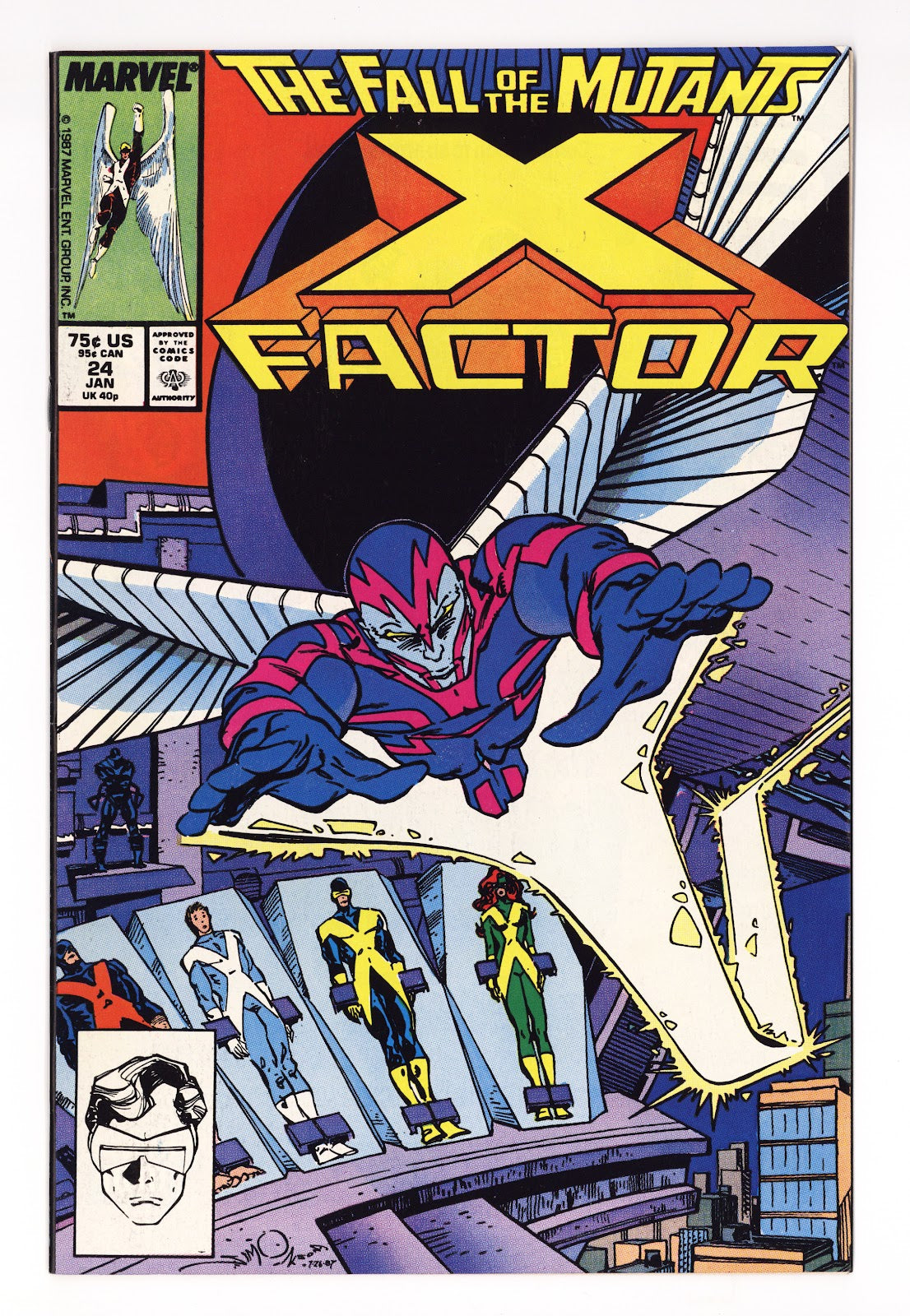 X-Factor Vol 1 24  NM- (9.2)   (1988)     