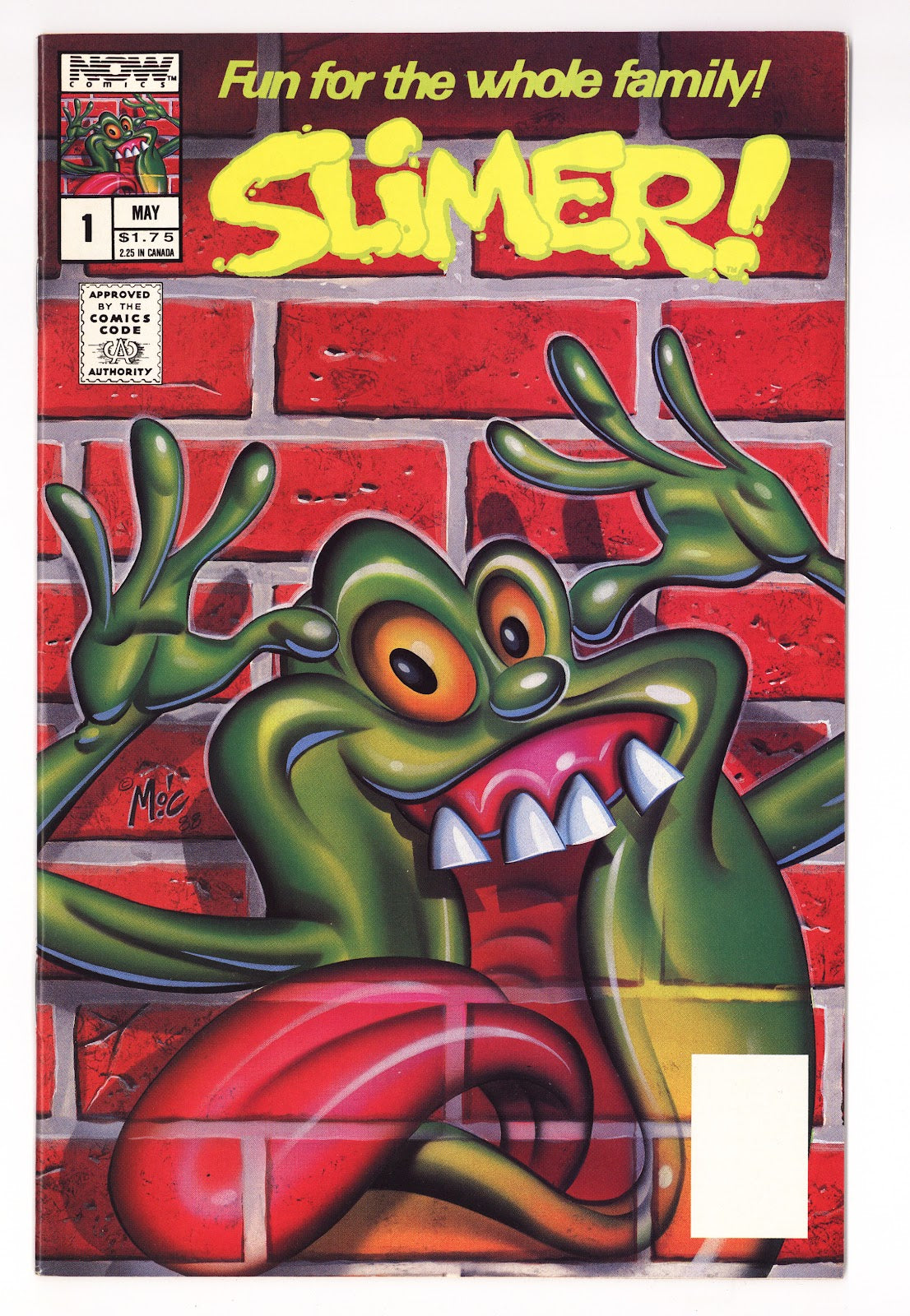 Slimer!   1  VF+ (8.5)   (1989)     
