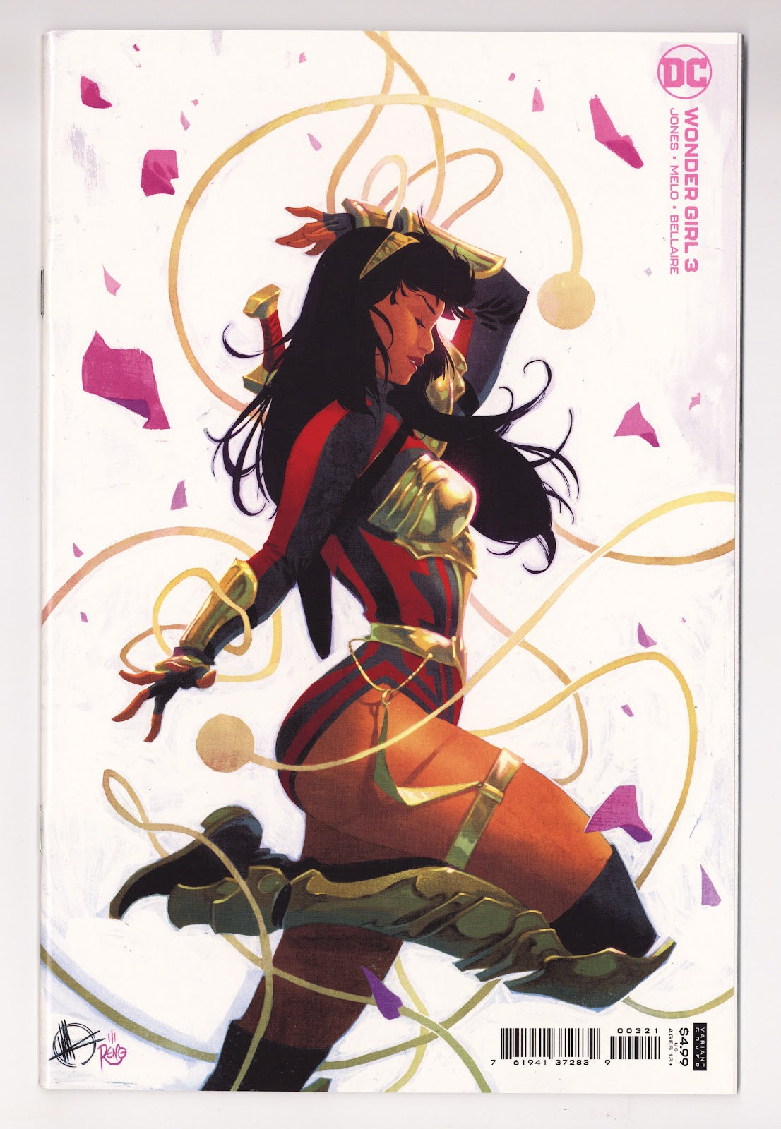 Wonder Girl Vol 2 3 High Grade (2021) Scalera Variant 