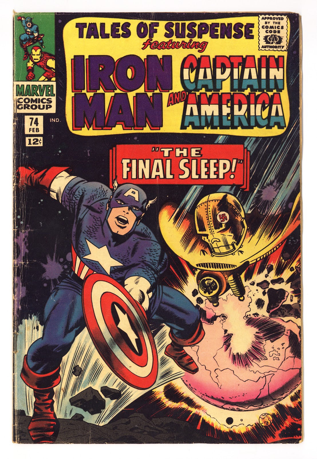 Tales of Suspense Vol 1 74 VG+ (4.5) (1966) 