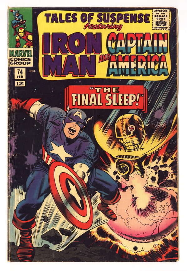 Tales of Suspense Vol 1 74 VG+ (4.5) (1966)