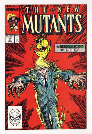 The New Mutants Vol 1 64 Mid Grade (1988) Direct