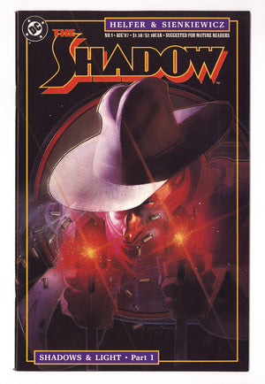 The Shadow Vol 3 1  High Grade   (1987)