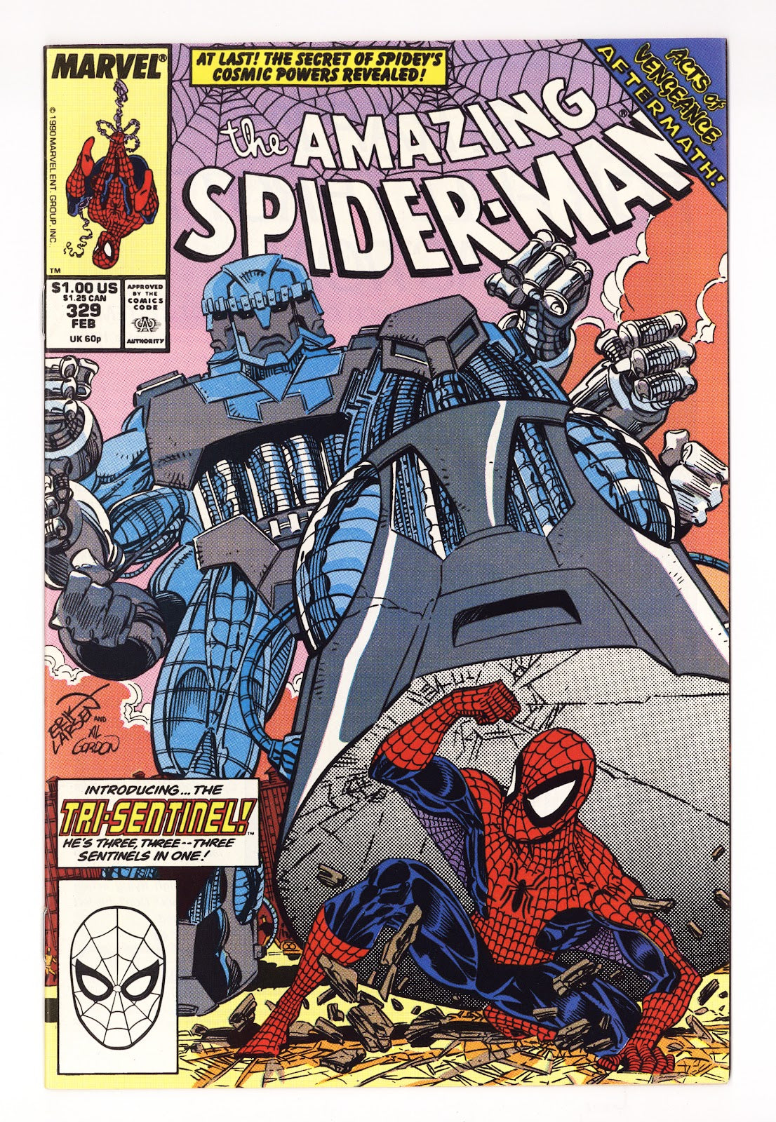 The Amazing Spider-Man Vol 1 329  VF/NM (9.0)   (1990)
