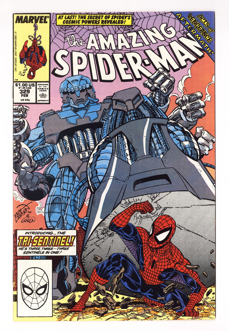 The Amazing Spider-Man Vol 1 329  VF/NM (9.0)   (1990)