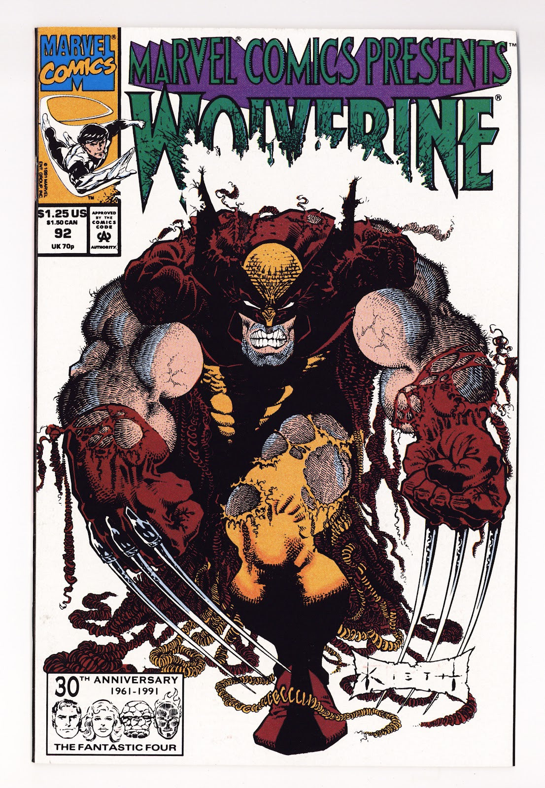 Marvel Comics Presents Vol 1 92 Mid Grade (1991) 