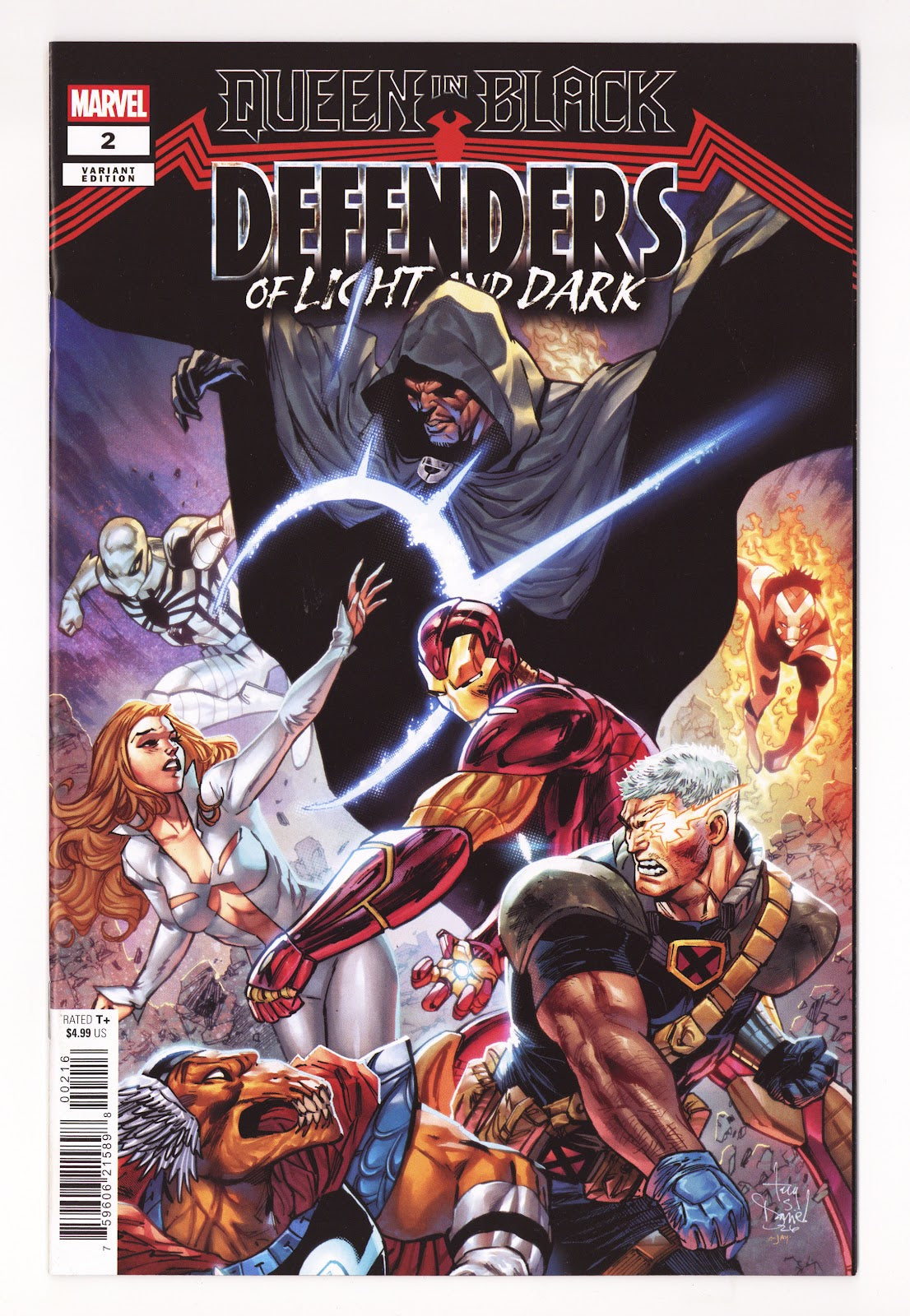 Queen In Black: Defenders Of Light And Dark   2  NM- (9.2)   (2026) Daniel   Incentive Variant