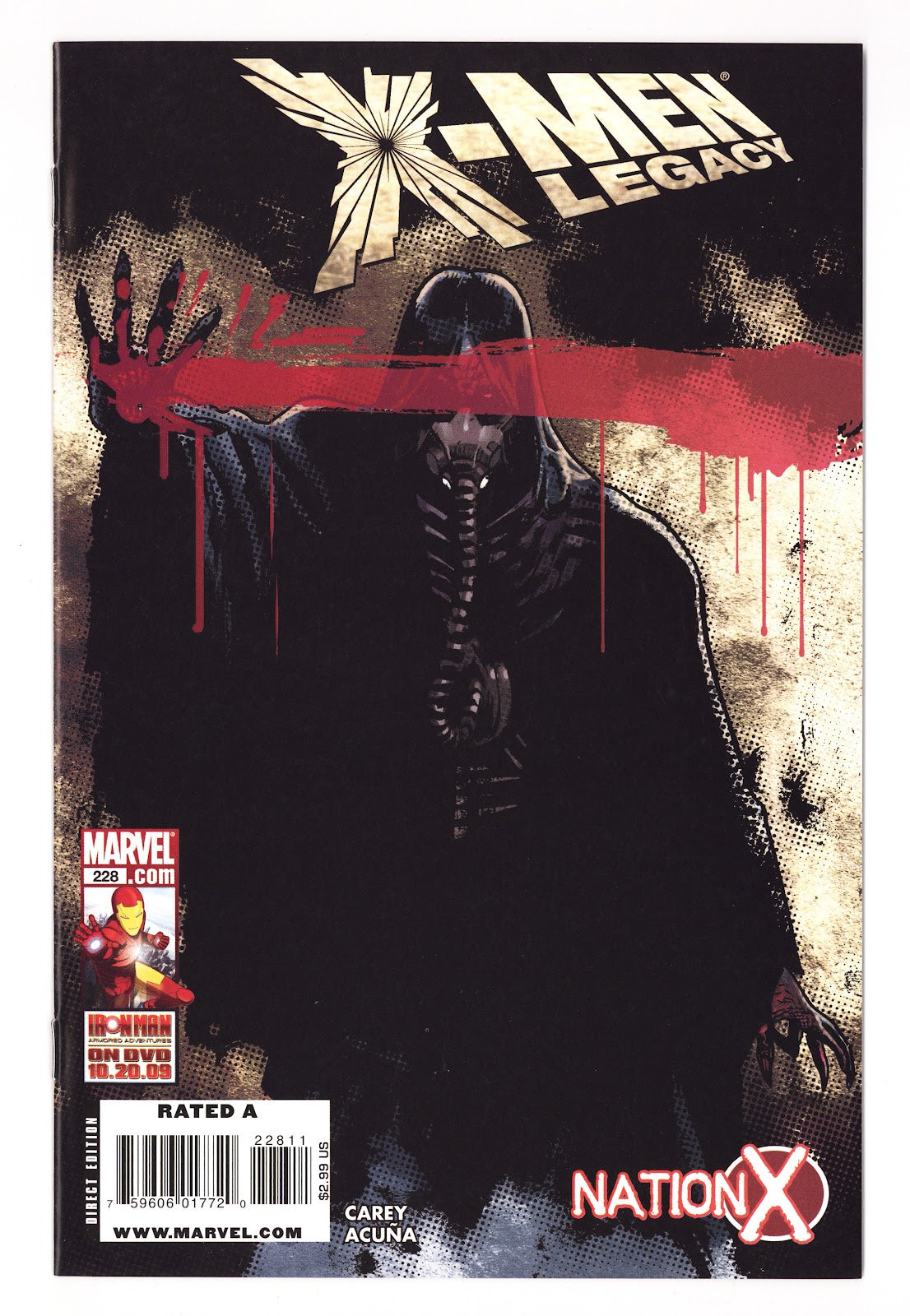 X-Men: Legacy Vol 1 228 High Grade (2009) 