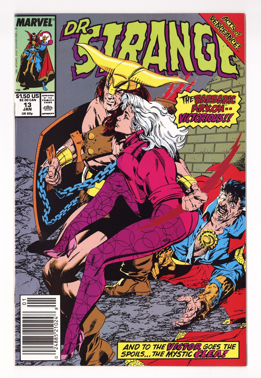 Doctor Strange, Sorcerer Supreme Vol 1 13  High Grade   (1990)     