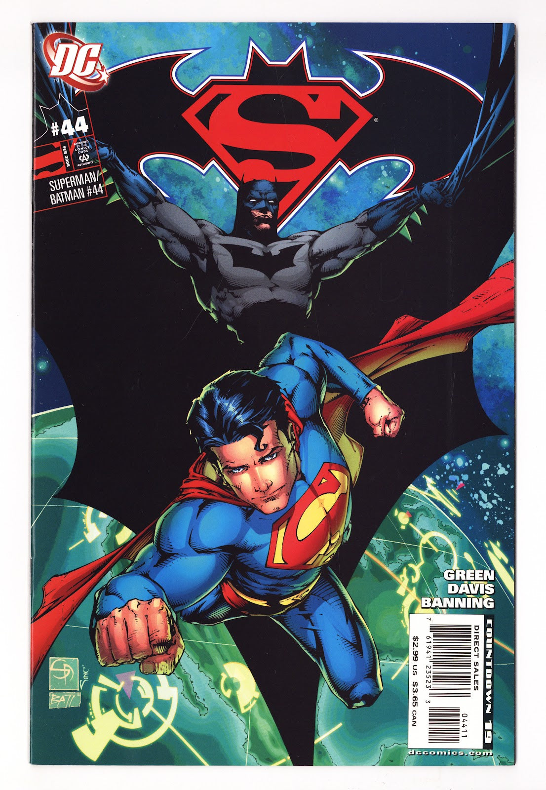 Superman / Batman   44  High Grade   (2008)   Direct Sales  