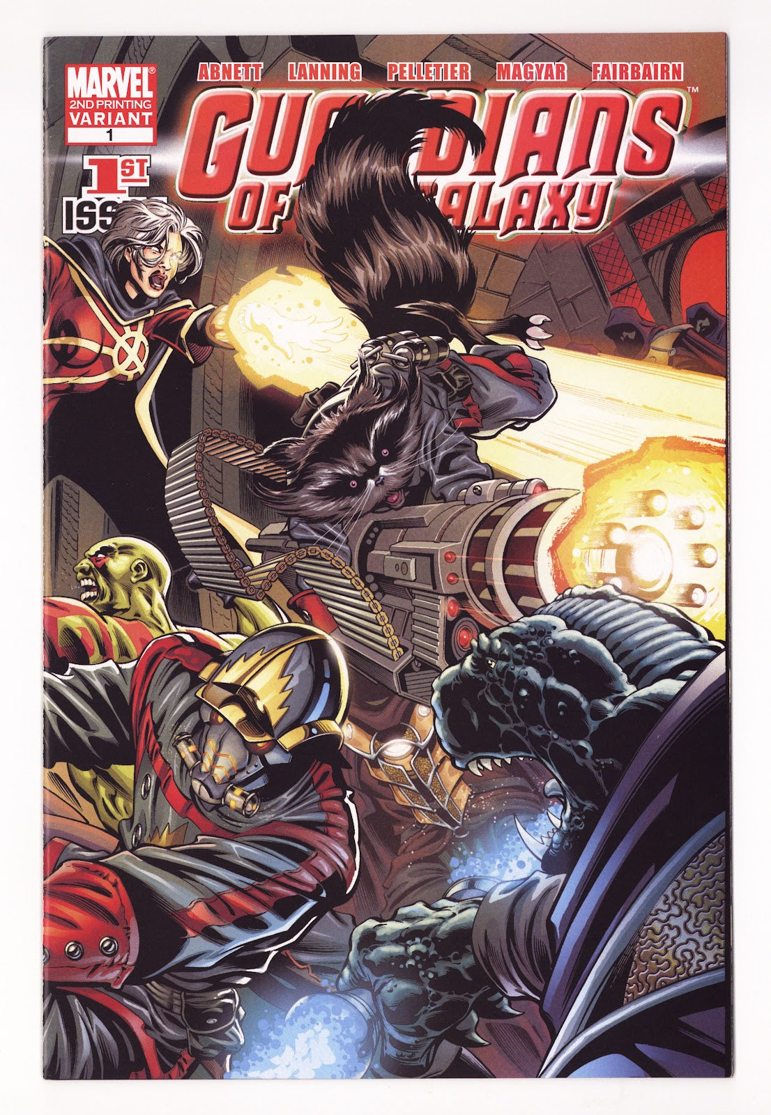 Guardians of the Galaxy Vol 2 1  FN/VF (7.0)   (2008)   2nd Print  