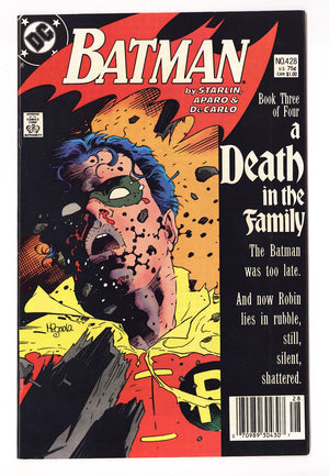 Batman Vol 1 428 VF+ (8.5) (1988) Newsstand