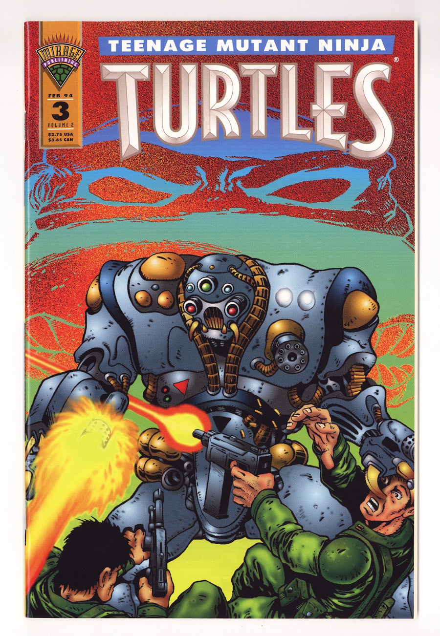 Teenage Mutant Ninja Turtles Vol 2 3  NM- (9.2)   (1994)
