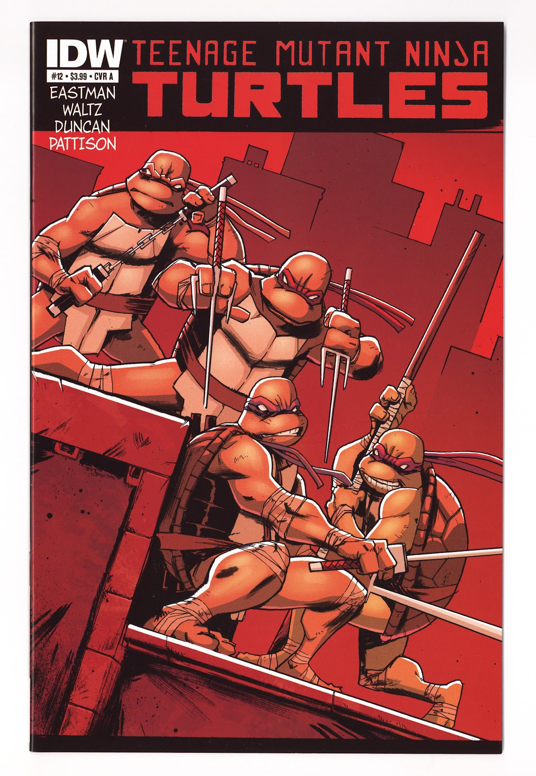 Teenage Mutant Ninja Turtles Vol 5 12 High Grade (2012) 