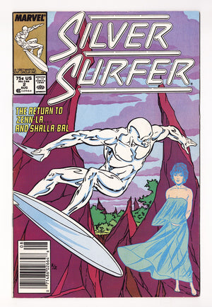 Silver Surfer Vol 3 2  Mid Grade   (1987)   Newsstand