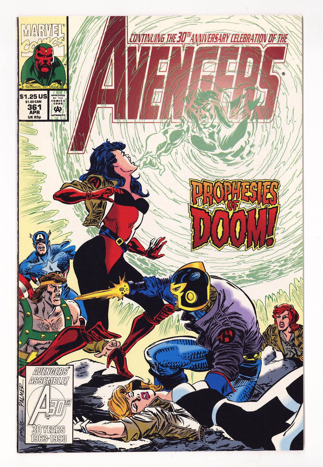 The Avengers Vol 1 361 High Grade (1993) 