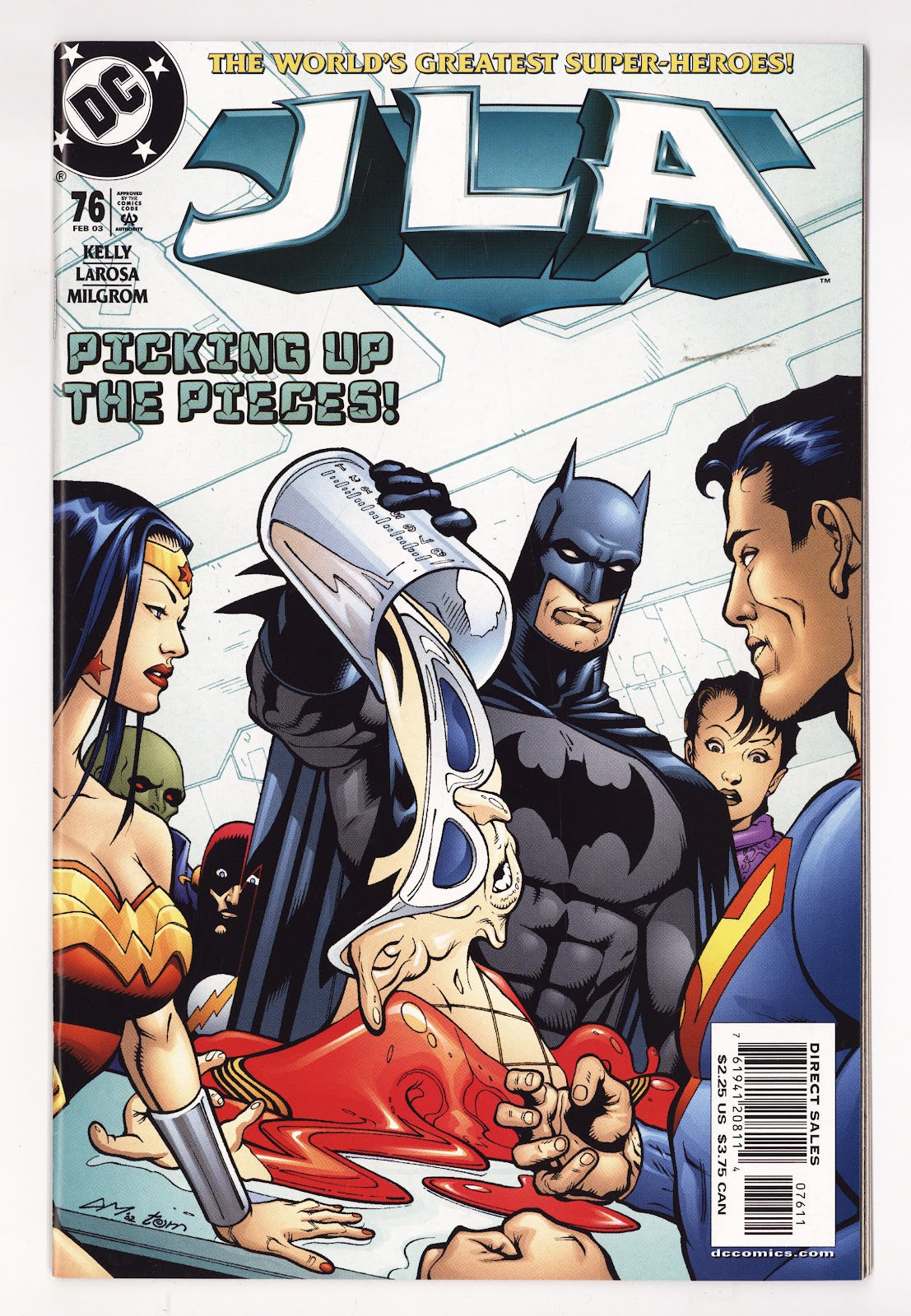 JLA 76 High Grade (2003) Direct Sales 