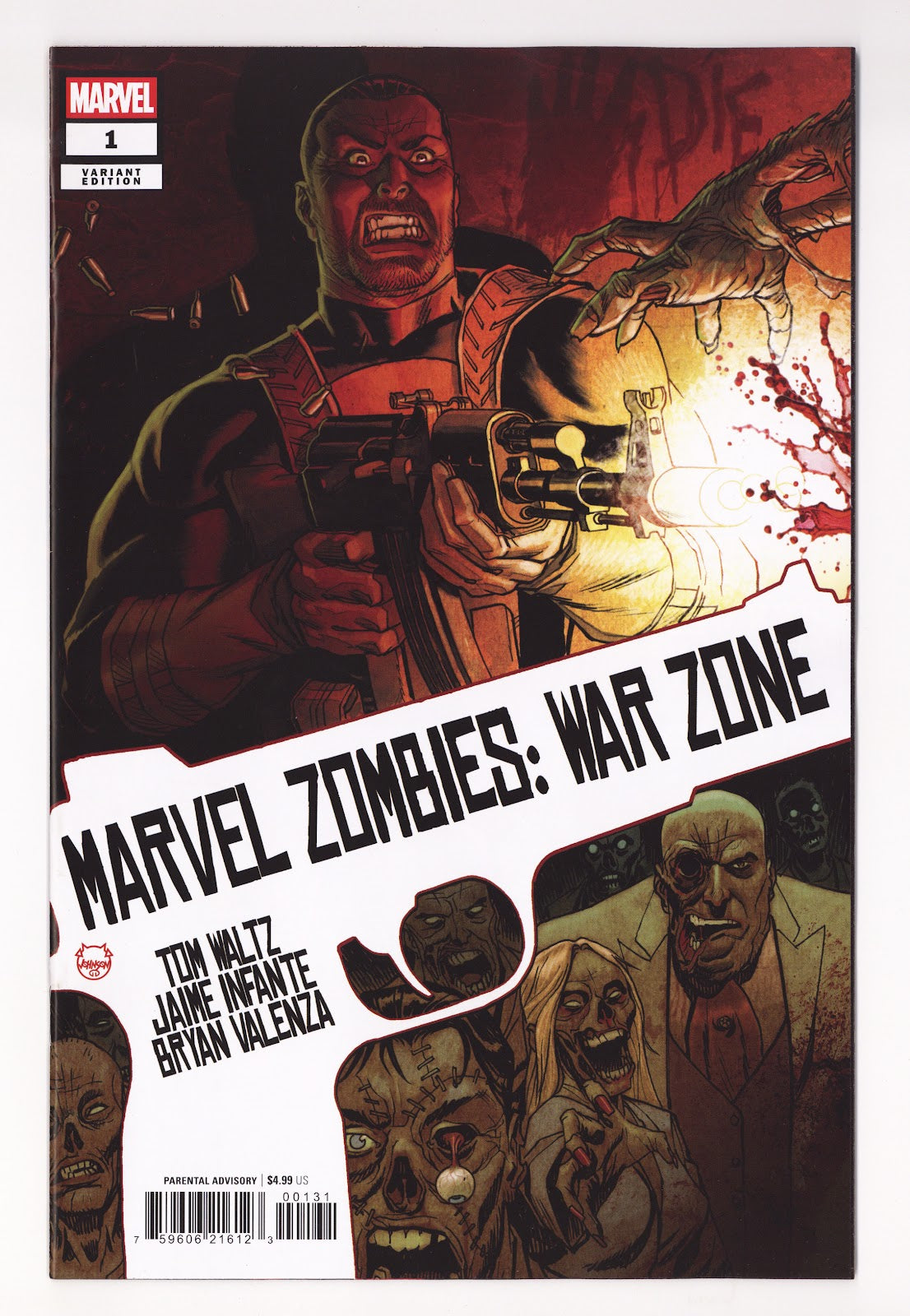 Marvel Zombies: War Zone 1 Johnson Variant (2026)