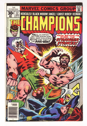 The Champions Vol 1 12  Mid Grade   (1977)
