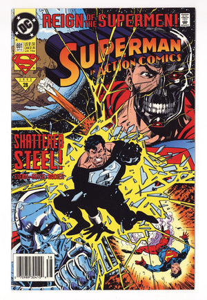 Action Comics Vol 1 691 High Grade (1993) Newsstand