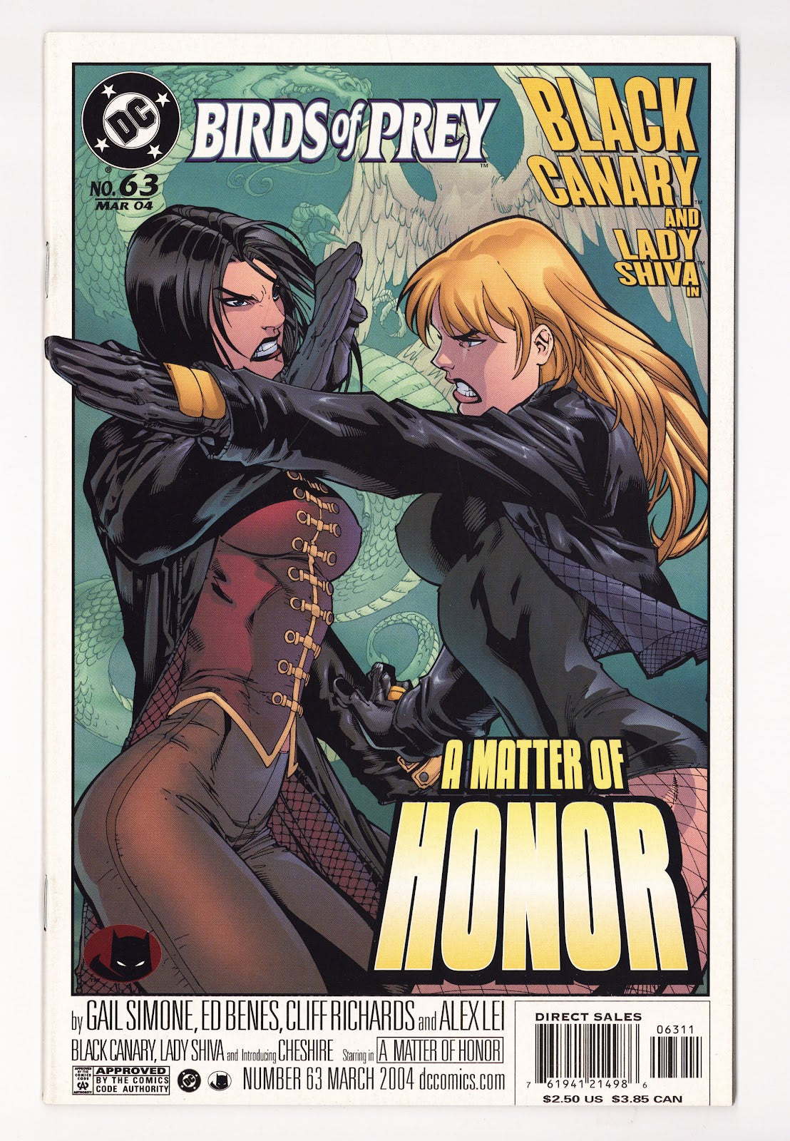 Birds of Prey Vol 1 63 High Grade (2004) 