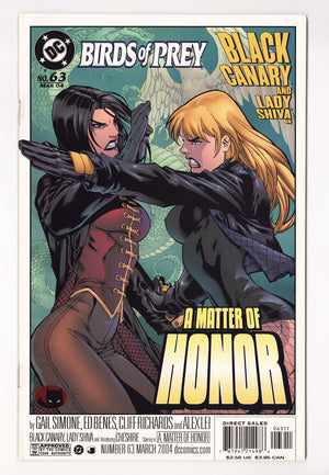Birds of Prey Vol 1 63 High Grade (2004)