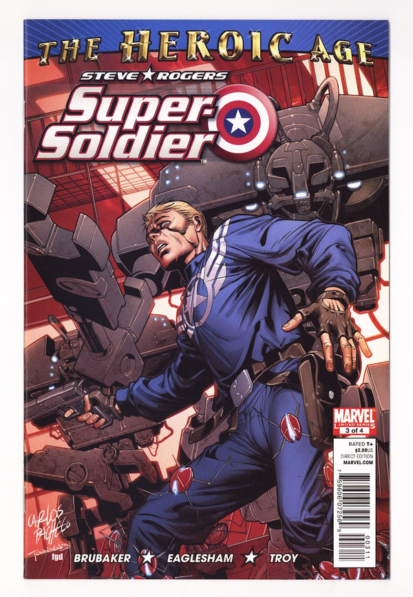 Steve Rogers: Super-Soldier   3  Mid Grade   (2010)