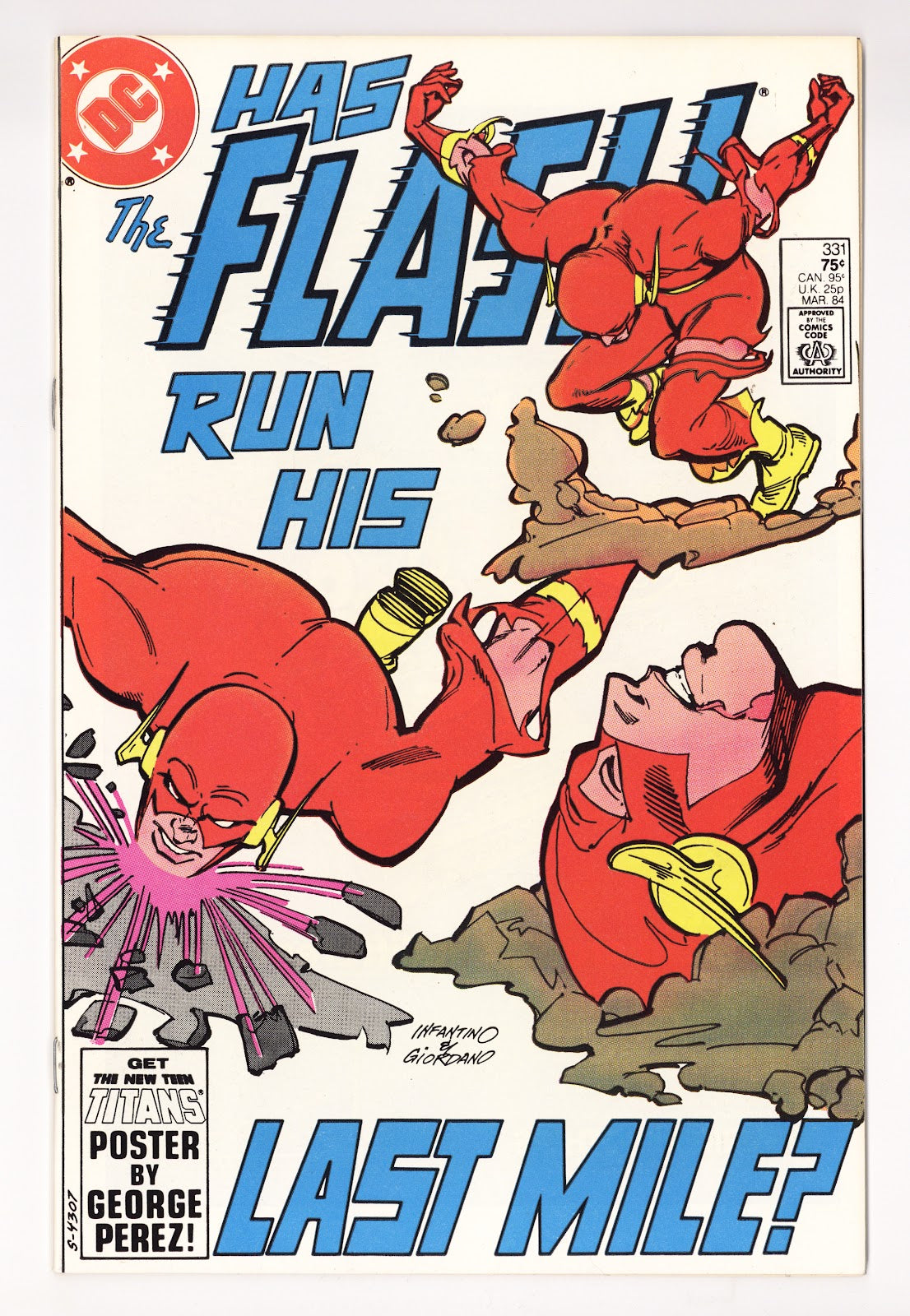The Flash Vol 1 331  High Grade   (1984)