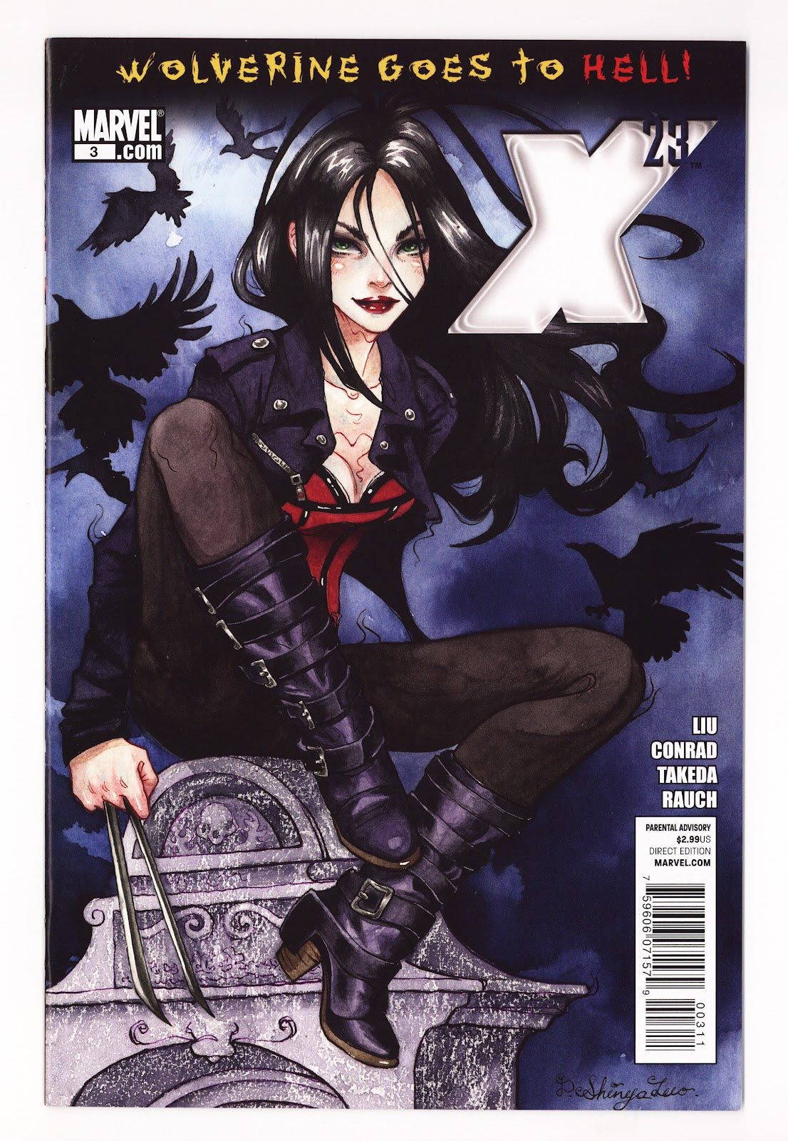 X-23 Vol 3 3 High Grade (2011) 