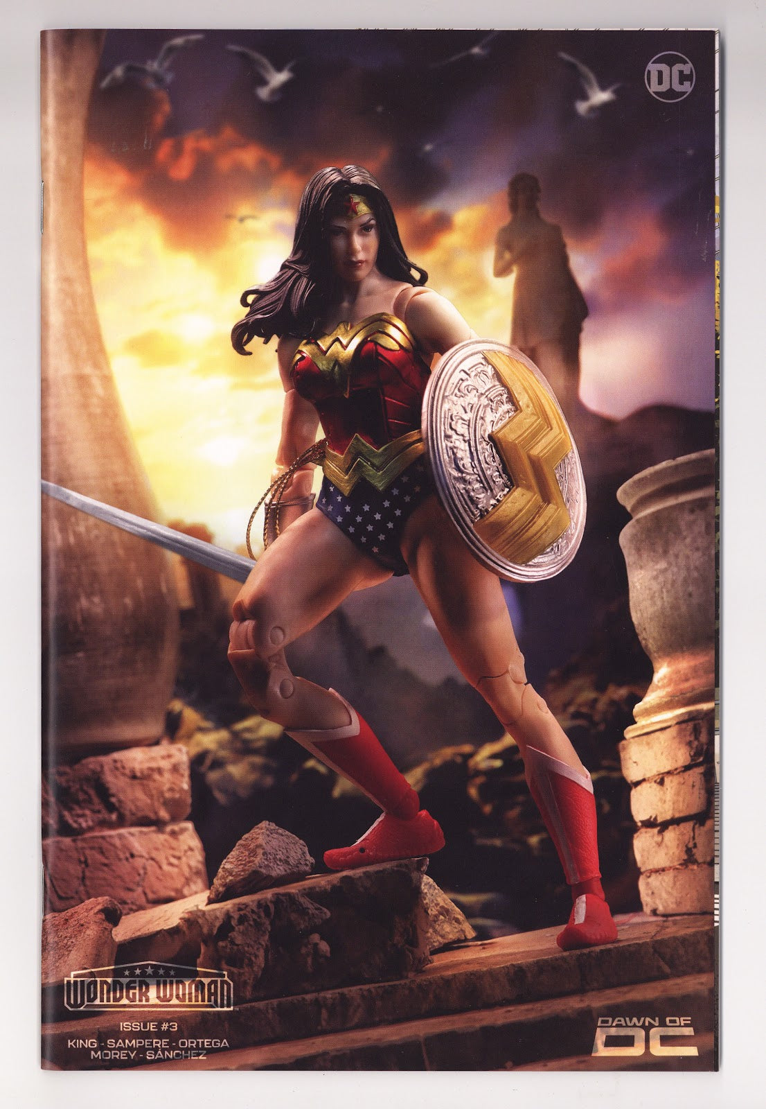 Wonder Woman Vol 6 3 (803) High Grade (2024) McFarlane Toys Action Figure Variant 