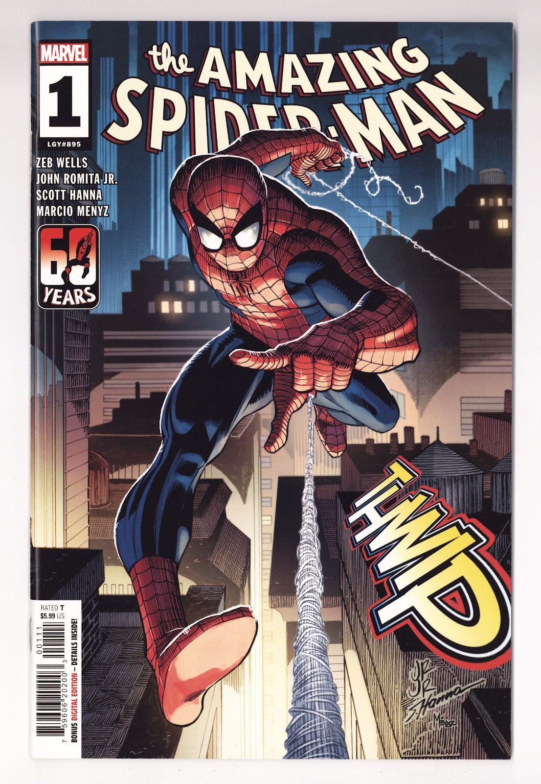 The Amazing Spider-Man Vol 6 1 (895) High Grade (2022) 