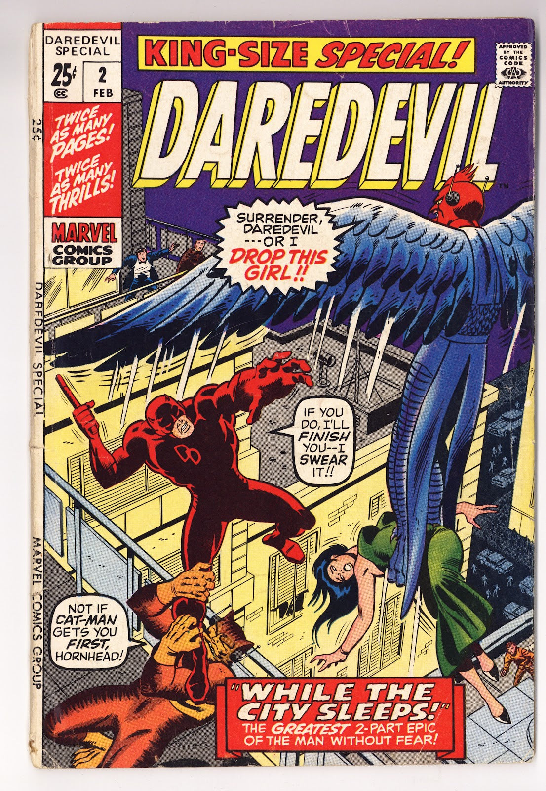 Daredevil Annual Vol 1 2 VG- (3.5) (1971) 
