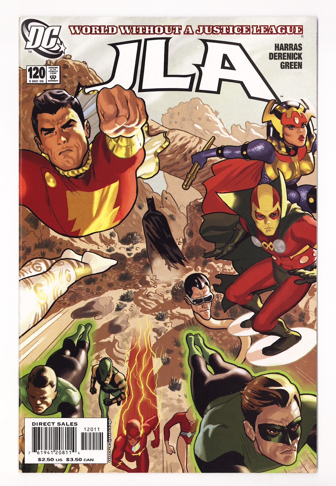 JLA 120 High Grade (2005) Direct Sales 