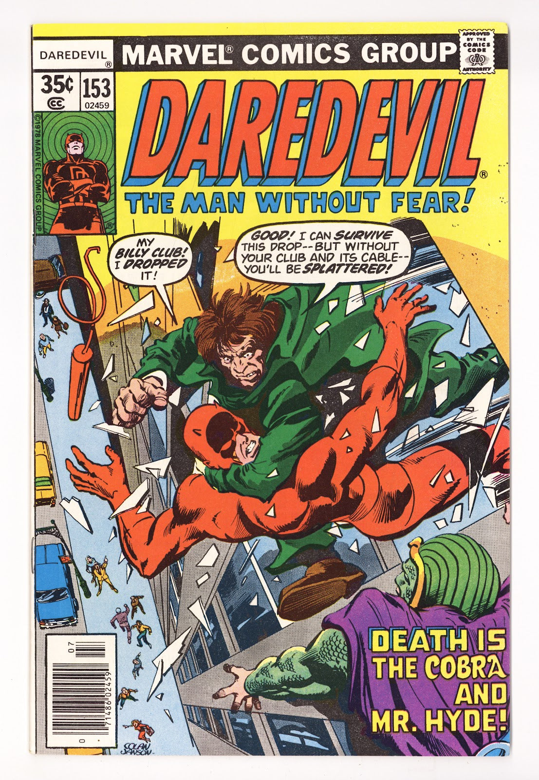 Daredevil Vol 1 153  High Grade   (1978)     
