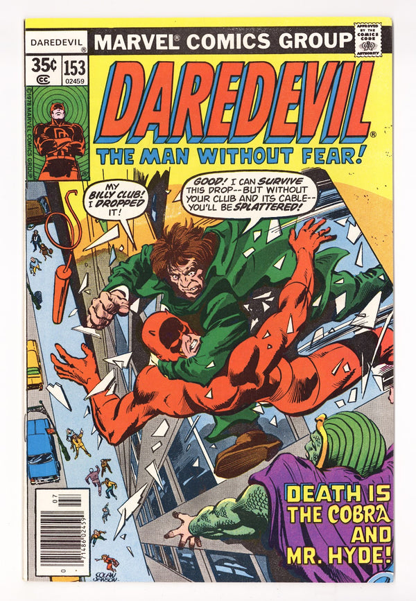 Daredevil Vol 1 153  High Grade   (1978)