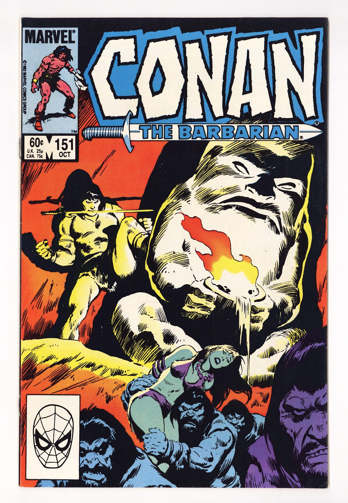 Conan the Barbarian Vol 1 151  Mid Grade   (1983)   Direct  