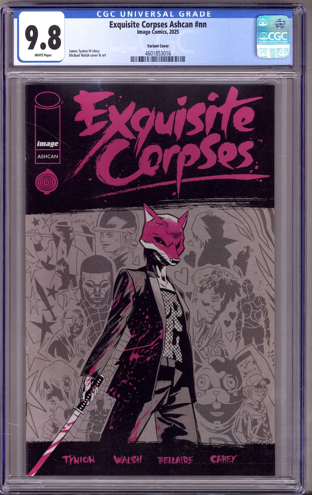 Exquisite Corpses Ashcan [nn] CGC 9.8 (NM/M) (2025) Walsh Variant 