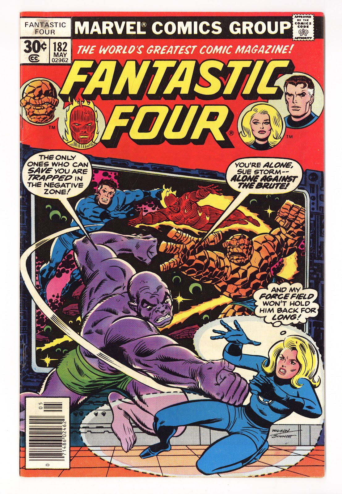Fantastic Four Vol 1 182  Mid Grade   (1977)     